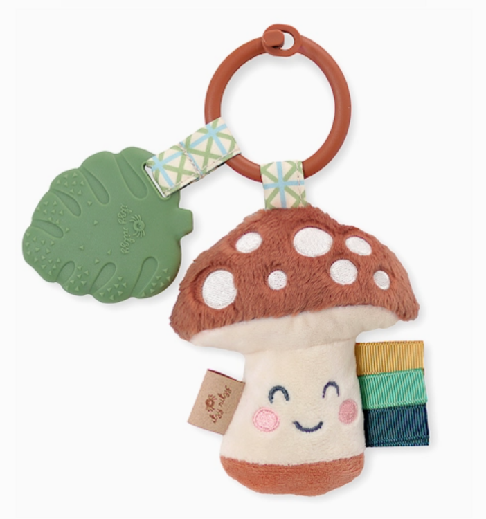 ITZY RITZY | Peluche + Anneau de Dentition - Champignon