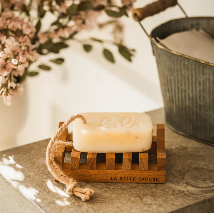 LOLO | Porte-Savon en Bois