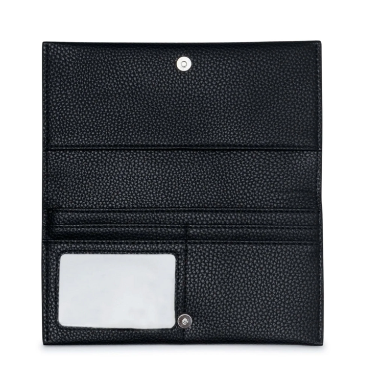 LAMBERT | Le Mila - Protège Carnet de Santé en Cuir Vegan - Noir