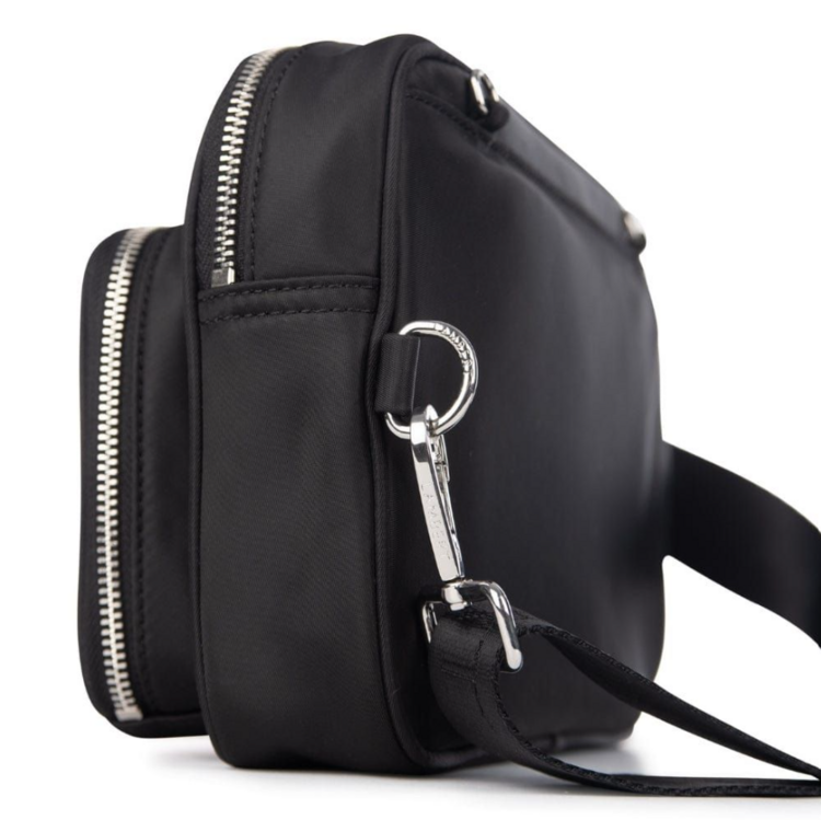 LAMBERT | Le Annika - Sac de maternité 2-en-1 en nylon recyclé - Noir