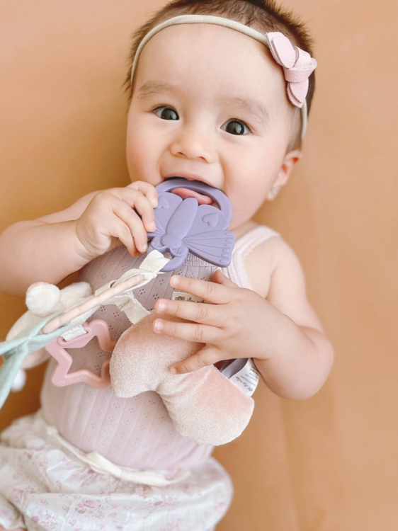 ITZY RITZY | Jouet d'Activité Bitzy Busy Ring - Lapin