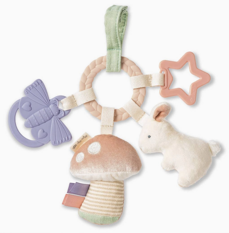 ITZY RITZY | Jouet d'Activité Bitzy Busy Ring - Lapin