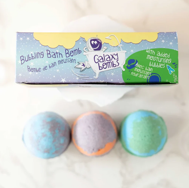 LOOT TOY | Bombe de Bain Galaxy - Paquet de 3