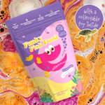LOOT TOY | Funky Fish Food Ouaouaron Marron - Sels de bain pétillants et moussants
