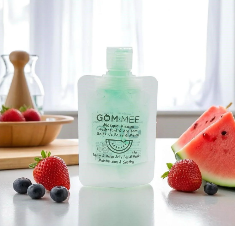GOM-MEE | Masque Visage Gelée - Baies et melon - 45g