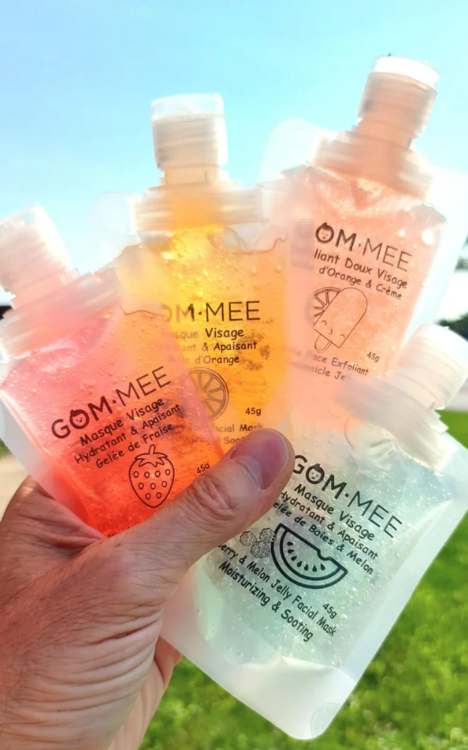 GOM-MEE | Masque Visage Gelée - Baies et melon - 45g