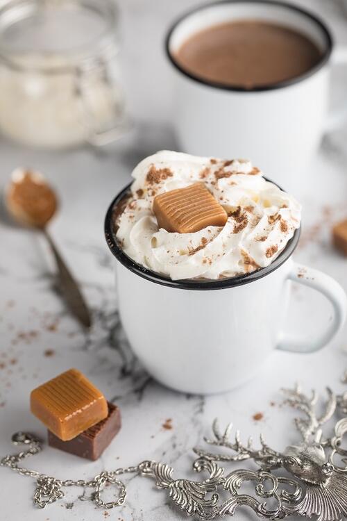 GOURMET VILLAGE | Gobelet de chocolat chaud boule à neige