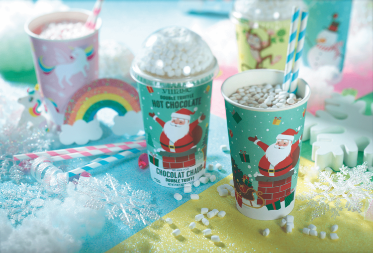 GOURMET VILLAGE | Gobelet de chocolat chaud Père Noël