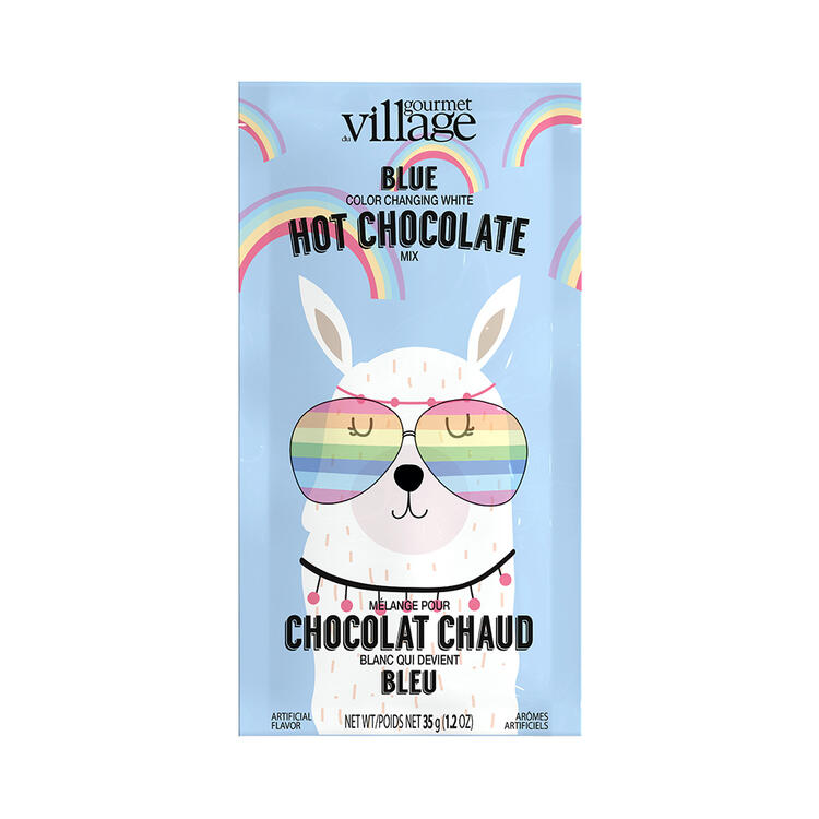 GOURMET VILLAGE | Chocolat Chaud Blanc qui Devient Bleu - Lama