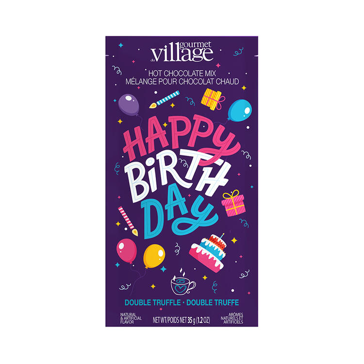 GOURMET VILLAGE | Chocolat Chaud Double Truffle - Anniversaire