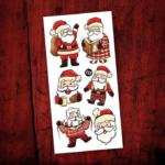 PICO TATOO | Tatouage temporaire - Père Noël en pyjama