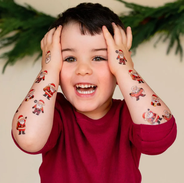 PICO TATOO | Tatouage temporaire - Père Noël en pyjama