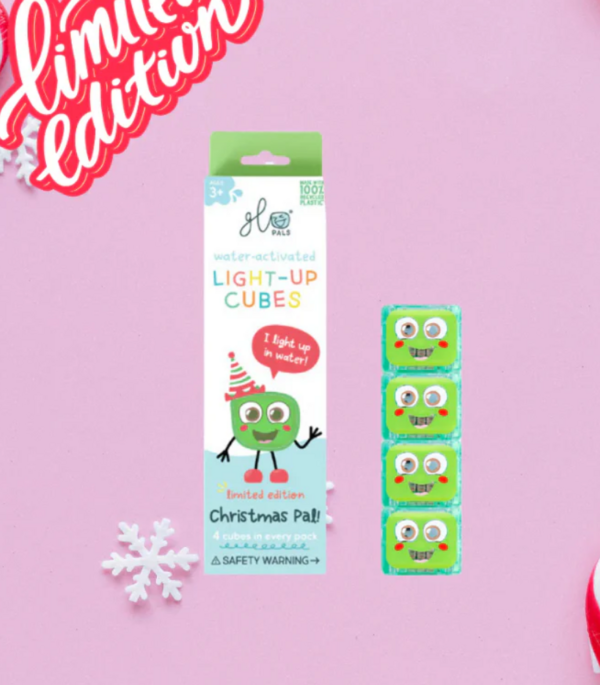 GLO PALS | 4 Cube lumineux - Noel