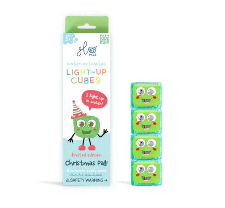 GLO PALS | 4 Cube lumineux - Noel