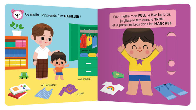 AUZOU | Mon Anim'agier Premiers Apprentissages - Je m'habille