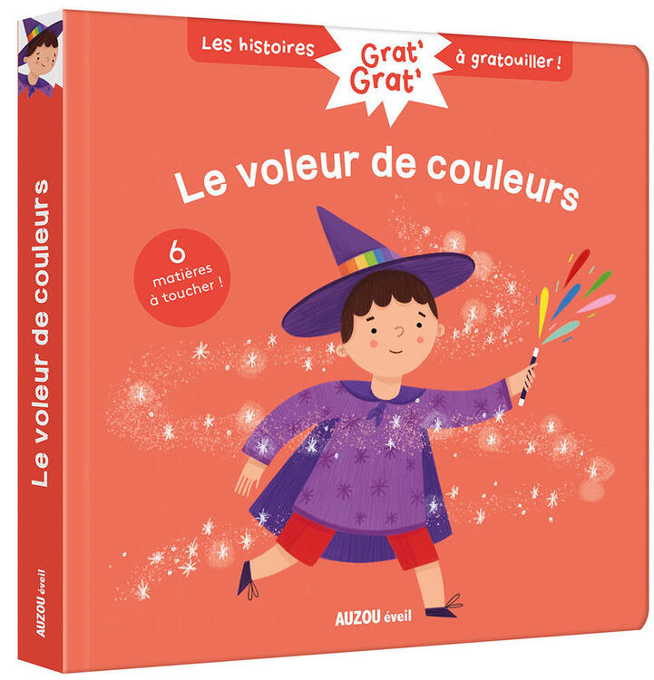 AUZOU | Grat' Grat' - Le voleur de couleurs