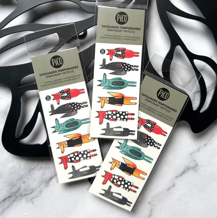 PiCO | Tatouage Temporaire - Les chics loups