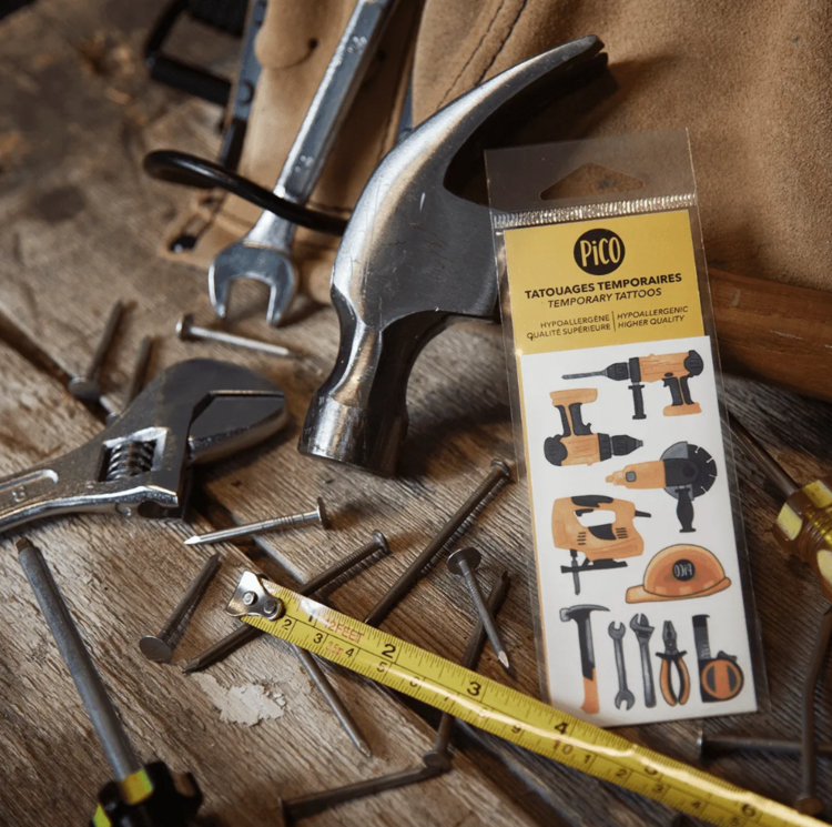 PiCO | Tatouage Temporaire - Les outils de construction