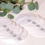 LA PETITE OURSE | Compresse d'Allaitement - Blanc