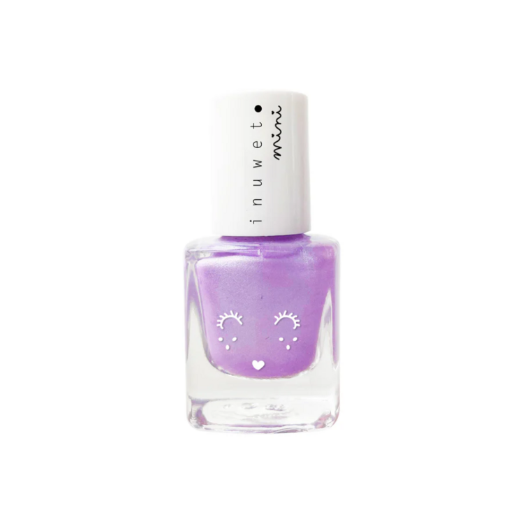 INUWET | Duo Baume à Lèvres & Vernis Mauve - Guimauve