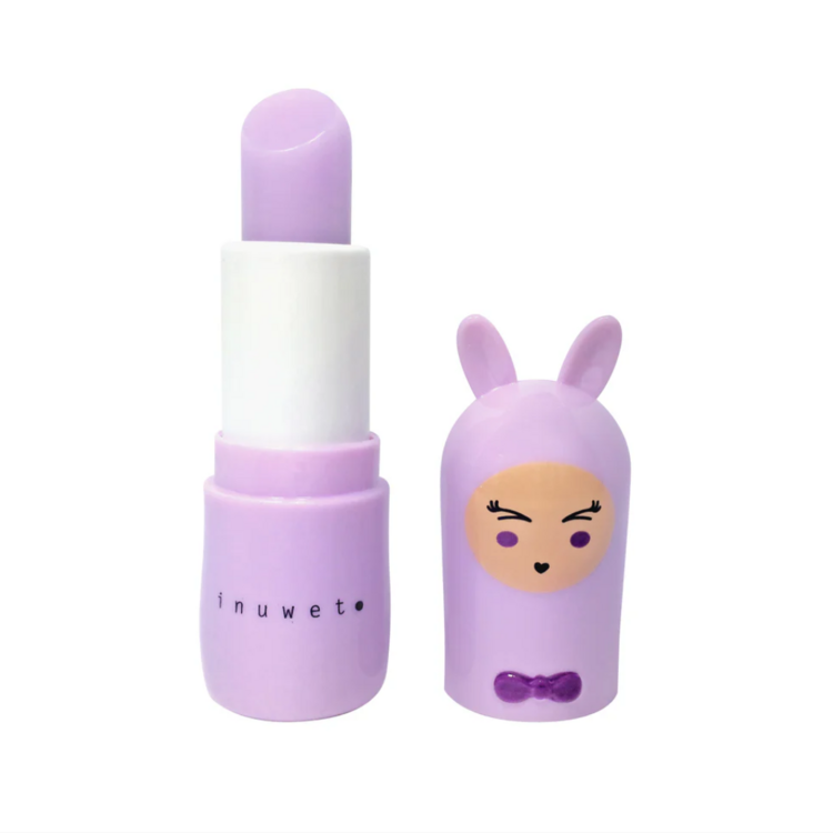 INUWET | Duo Baume à Lèvres & Vernis Mauve - Guimauve