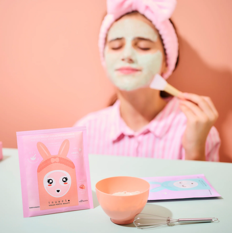 INUWET | Masque Visage D.I.Y - Pureté litchi