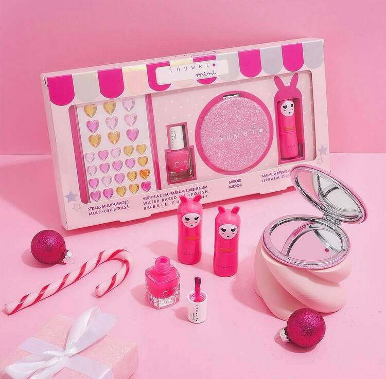 INUWET | Mini Coffret - Brillant rose
