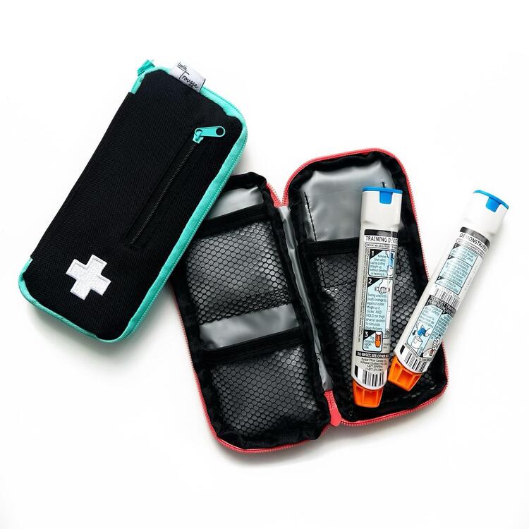 LA PETITE TROUSSE | Pochette pour Auto-Injecteur - Turquoise