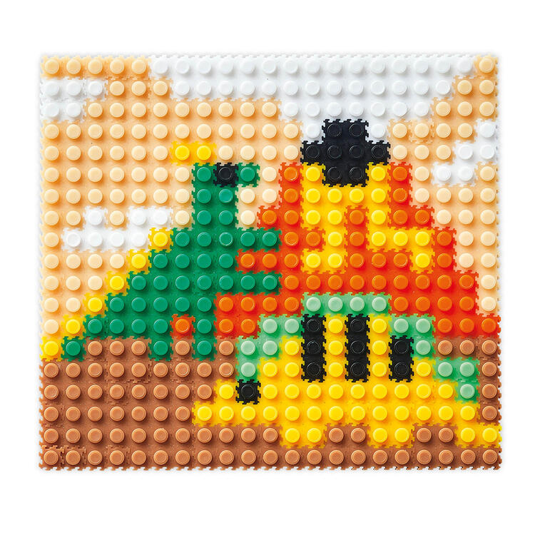 AUZOU | Mon Coffret d'Artiste - Mes dinosaures en pixels