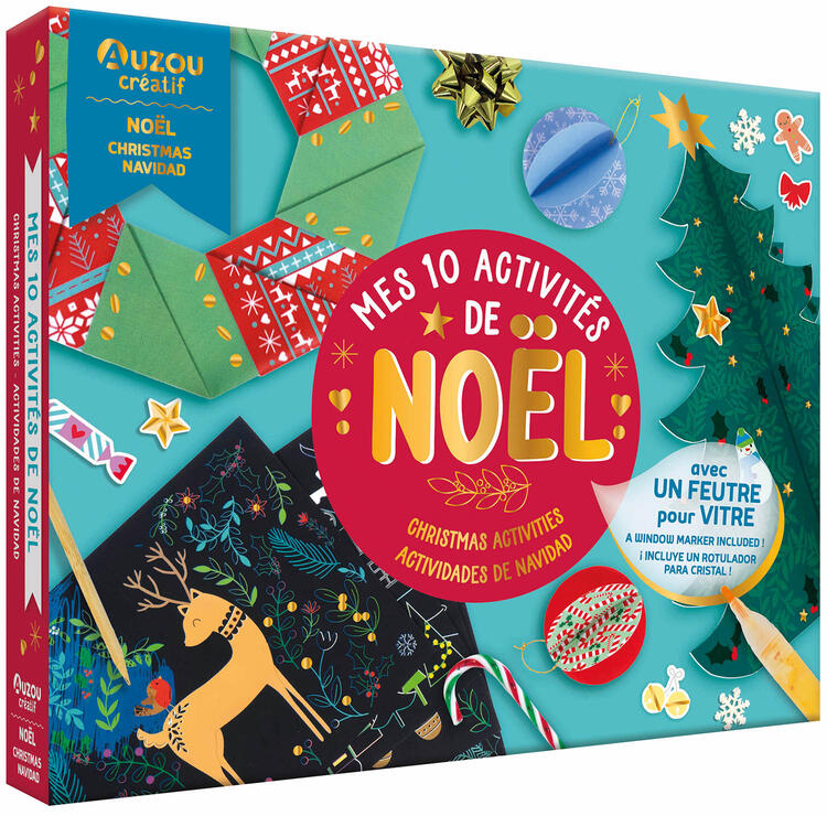 AUZOU | Mon coffret d'activités de Noël