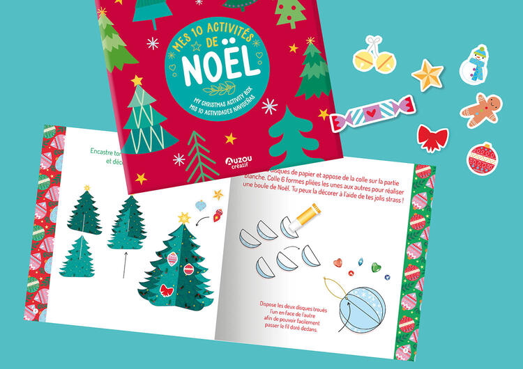AUZOU | Mon coffret d'activités de Noël