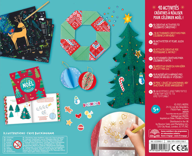 AUZOU | Mon coffret d'activités de Noël
