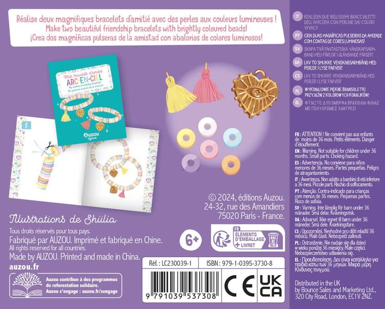 AUZOU | Mes Bracelets d'Amitié - Arc-en-ciel