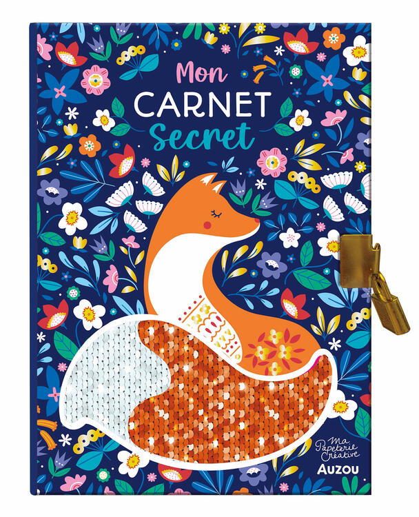 AUZOU | Mon Carnet Secret - Paillettes réversibles