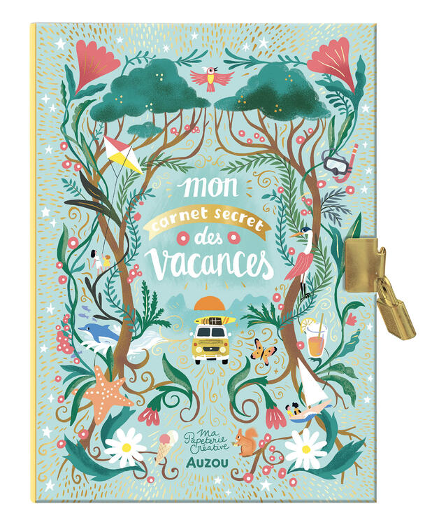 AUZOU | Mon Carnet Secret - Des vacances