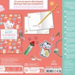 AUZOU | Mon Coffret de Papeterie - Mon carnet secret kawaii