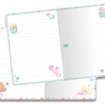 AUZOU | Mon Coffret de Papeterie - Mon carnet secret kawaii