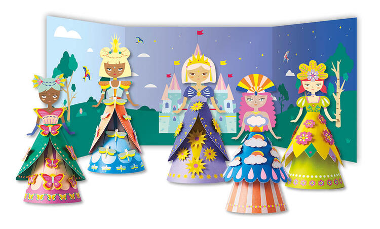 AUZOU | Mon Coffret d'Artiste - Princesses enchantées