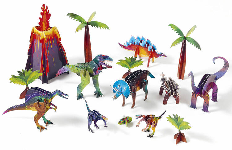 AUZOU | Mon Coffret d'Artiste - Mes dinosaures à construire