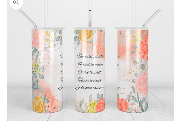 MOJITOSBABY | Tasse isotherme -  Une enseignante prend la main...