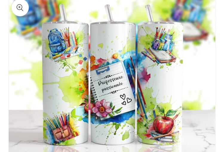 MOJITOSBABY | Tasse isotherme - Professeure pasionnée