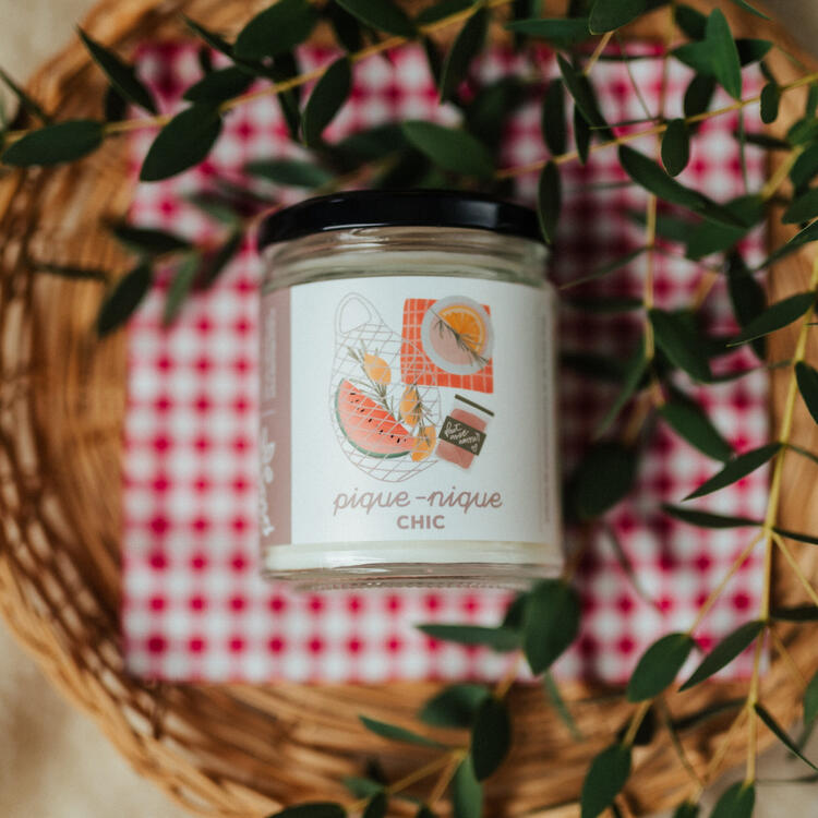 DANS LA PRAIRIE | Chandelle - Pique-nique chic