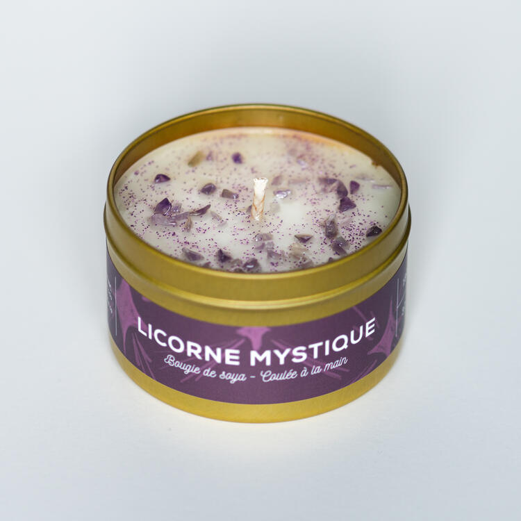 DANS LA PRAIRIE | Bougie - Licorne mystique