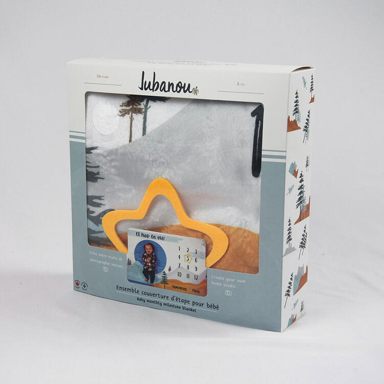 JUBANOU | Couverture d'Étape Mensuelle - Bleu