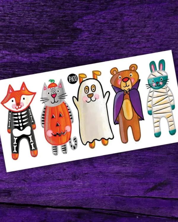 PICO | Tatouage temporaire - Les animaux costumés