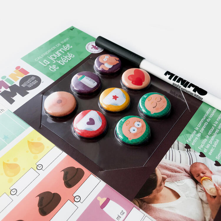 MINIMO | Calendrier de Suivi - La journée de bébé