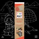 FUNNY MAT | Tapis à Colorier de Table - Pôle Nord