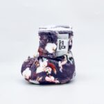 BEBE Ô CHAUD | Pantoufles à Velcro - Bouquet (3-6 mois)