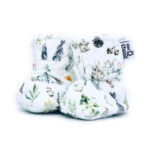 BEBE Ô CHAUD | Pantoufles à Velcro - Lièvre en foret (9-18 mois)