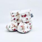 BEBE Ô CHAUD | Pantoufles à Velcro - Cygne en fleur (18-24 mois)